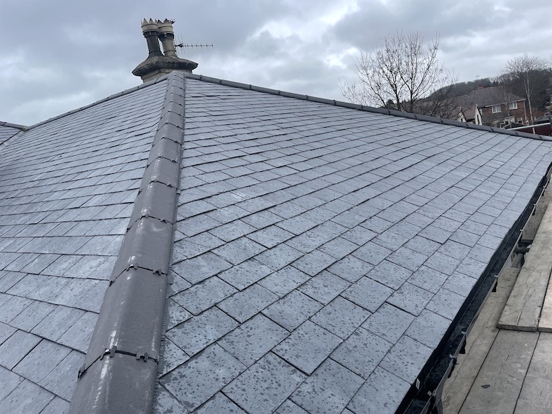 Roofstone Roofing Specialist completing a new roof
